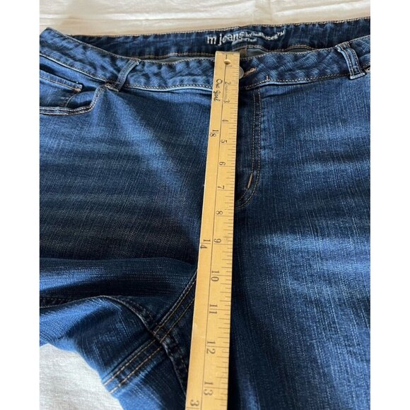 Maurice’s M Jeans Mid rise Women’s Size 24W Long - Picture 6 of 10
